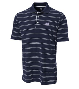 Carolina Tar Heels CB DryTec Hawthorne Stripe - Navy Blue